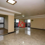 Apartamento com 3 dormitórios à venda, 205 m² por R$ 1.490.000,00 - Embaré - Santos/SP