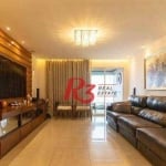 Apartamento à venda, 211 m² por R$ 3.150.000,00 - Embaré - Santos/SP