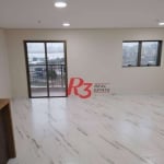 Conjunto para alugar, 53 m² por R$ 2.500,00/mês - Valongo - Santos/SP