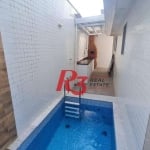 Casa à venda, 117 m² por R$ 1.150.000,00 - Aparecida - Santos/SP