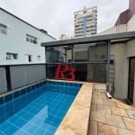 Oportunidade Cobertura com piscina no Pompeia em Santos