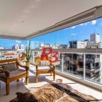 Apartamento à venda, 207 m² por R$ 2.600.000,00 - Gonzaga - Santos/SP