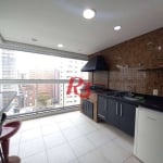 Apartamento com 3 dormitórios à venda, 125 m² por R$ 1.850.000,00 - Embaré - Santos/SP