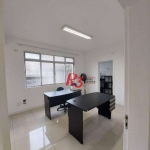 Sala, 89,88m2 m² - venda por R$ 300.000 ou aluguel por R$ 3.000/mês - Centro - Santos/SP