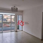 Apartamento com 3 dormitórios à venda, 86 m² por R$ 512.000,00 - Aparecida - Santos/SP