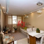 Apartamento com 2 dormitórios à venda, 89 m² por R$ 412.000,00 - Vila Matias - Santos/SP