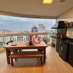 Apartamento com 3 dormitórios à venda, 124 m² por R$ 1.900.000,00 - Boqueirão - Santos/SP