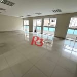 Sala para alugar, 276 m² por R$ 18.000,00/mês - Boqueirão - Santos/SP