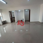 Sala, 85 m² - venda por R$ 350.000,00 ou aluguel por R$ 3.566,15/mês - Aparecida - Santos/SP