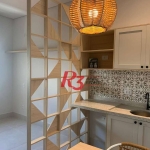 Studio à venda, 28 m² por R$ 340.000,00 - Ponta da Praia - Santos/SP