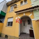 Casa com 3 dormitórios à venda, 154 m² por R$ 1.100.000,00 - Vila Belmiro - Santos/SP