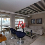 Apartamento com 2 dormitórios à venda, 131 m² por R$ 1.950.000,00 - Gonzaga - Santos/SP