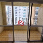 Apartamento com 2 dormitórios para alugar, 125 m² por R$ 4.295,42/mês - Embaré - Santos/SP