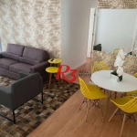 Apartamento com 2 dormitórios à venda, 80 m² por R$ 1.280.000,00 - Gonzaga - Santos/SP