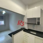 Apartamento com 1 dormitório à venda, 45 m² por R$ 330.000,00 - Embaré - Santos/SP