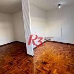 Apartamento com 1 dormitório para alugar, 35 m² por R$ 2.500,00/mês - Embaré - Santos/SP