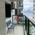 Apartamento com 3 dormitórios para alugar, 160 m² por R$ 12.000,02/mês - Boqueirão - Santos/SP