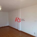 Studio com 1 dormitório para alugar, 39 m² por R$ 2.500,02/mês - Boqueirão - Santos/SP