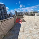 Cobertura com 3 dormitórios à venda, 422 m² por R$ 1.660.000,00 - Ponta da Praia - Santos/SP