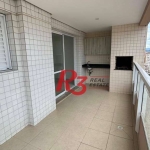 Apartamento com 3 dormitórios para alugar, 92 m² por R$ 5.000,02/mês - Ponta da Praia - Santos/SP