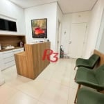 Sala, 44 m² - venda por R$ 550.000,00 ou aluguel por R$ 5.000,00/mês - Boqueirão - Santos/SP