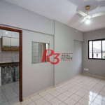 Apartamento com 1 dormitório para alugar, 50 m² - Marapé - Santos/SP