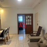 Apartamento com 2 dormitórios para alugar, 124 m² por R$ 5.000,02/mês - Boqueirão - Santos/SP