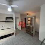 Apartamento 1 dormitório 1 Vg de garagem demarcada  Campo Grande Santos.