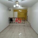 Apartamento com 3 dormitórios à venda, 130 m² por R$ 580.000,00 - Campo Grande - Santos/SP