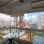 Apartamento para alugar, 47 m² por R$ 4.600,02/mês - Boqueirão - Santos/SP