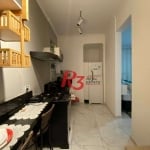 Kitnet com 1 dormitório, 29 m² - venda por R$ 320.000,00 ou aluguel por R$ 3.349,35/mês - Boa Vista - São Vicente/SP