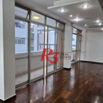 Apartamento com 3 dormitórios para alugar, 161 m² por R$ 6.500,00/mês - Gonzaga - Santos/SP