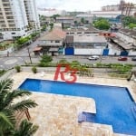 Apartamento com 3 dormitórios para alugar, 111 m² por R$ 6.800,02/mês - Ponta da Praia - Santos/SP