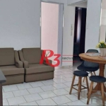 Apartamento com 2 dormitório para alugar, 63 m² por R$ 3.000/mês - Boqueirão - Santos/SP