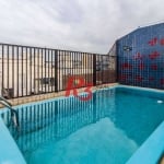 Cobertura com 3 dormitórios à venda, 247 m²  Ponta da Praia - Santos/SP