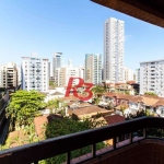 Apartamento com 3 dormitórios à venda, 118 m² - Gonzaga - Santos/SP