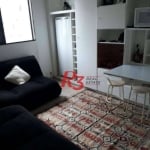 Apartamento com 1 dormitório à venda, 47 m² - José Menino - Santos/SP