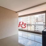 Apartamento com 3 dormitórios à venda, 128 m² - Embaré - Santos/SP