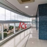 Apartamento, 255 m² - venda por R$ 4.670.000,00 ou aluguel por R$ 33.130,83/mês - Aparecida - Santos/SP