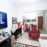 Apartamento com 1 dormitório à venda, 63 m² - Campo Grande - Santos/SP