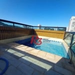 Cobertura Duplex com 4 dormitórios à venda, 300 m² por R$ 1.900.000 - Canto do Forte - Praia Grande/SP