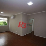 Apartamento para alugar, 115 m² por R$ 6.122,23/mês - Gonzaga - Santos/SP