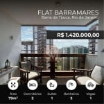 Venda de Flat de Luxo na Barra da Tijuca: 2 Quartos, 1 Suíte, 73m² - Imperdível!