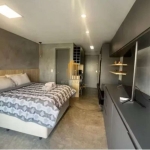 Condomínio Aurora Paulistana - Republica. Studio à venda com 25m², 1 quarto, 1 Banheiro e 1 Sacada.