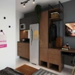 EDIFICIO ON DOMINGOS DE MORAIS, NA VILA MARIANA-  APARTAMENTO DE 19m² COM 1 DORMITORIO, 1 BANHEIRO,