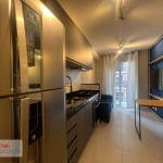 Apartamento com 1 dormitório para alugar, 30 m² por R$ 3.477,32/mês - Jardim Caravelas - São Paulo/SP