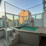 Excelente cobertura duplex, com 3 dormitórios, sendo duas suites, uma vaga, piscina, churrasqueira, miolo de Icaraí!!