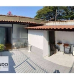 Sobreloja com 50 m², com 2 banheiros, com Varanda, no Centro, Santo André/SP