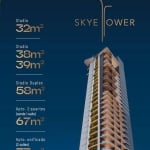 SKYE TOWER - CONCEITO COMPACTOS DE LUXO COM DESIGN MODERNO E INOVADOR