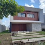 Casa Nova à Venda no Alphaville Litoral Norte!  * 4 suítes amplas, sendo uma térrea* Sala com pé direito duplo* Ambientes integrados* Espaço Gourmet* Piscina* Terreno 100% plano  C